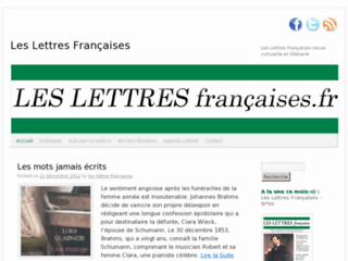 http://www.les-lettres-francaises.fr/