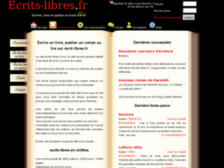 http://www.ecrits-libres.fr/
