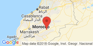 adresse et contact Hotel Rosa damaskina, Tinghir, maroc