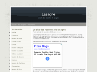 http://www.lasagne.la-recette.net/